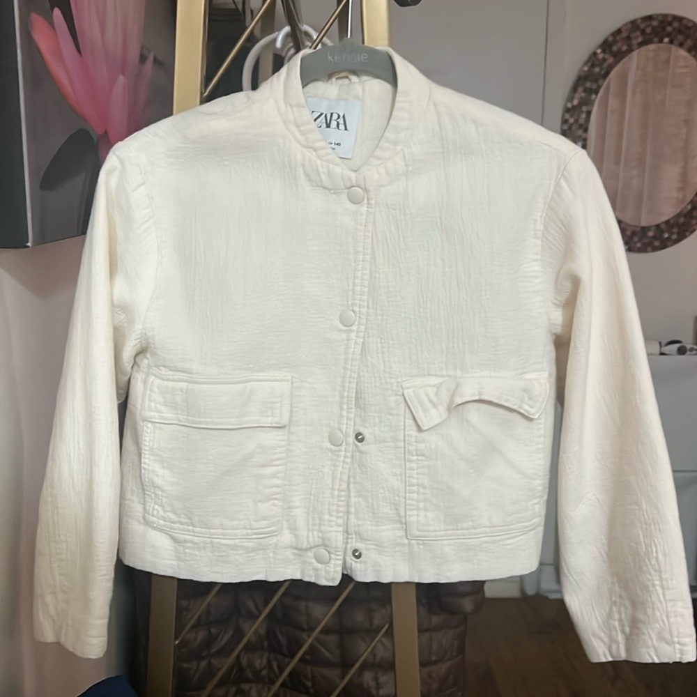 Zara big girl jacket size 10